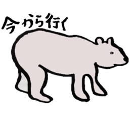 What, anyway, bird and animal sticker sticker #8288775