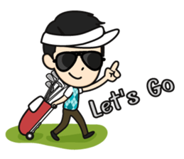 Golf is life sticker #8288836