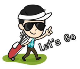 Golf is life sticker #8288836