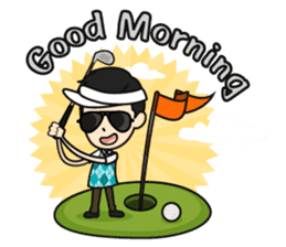 Golf is life sticker #8288837