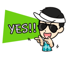 Golf is life sticker #8288841