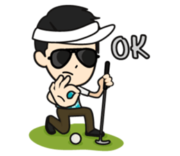 Golf is life sticker #8288843