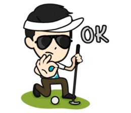 Golf is life sticker #8288843