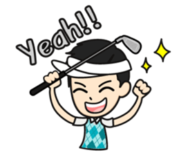 Golf is life sticker #8288845