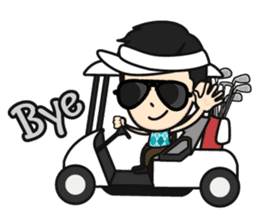 Golf is life sticker #8288849