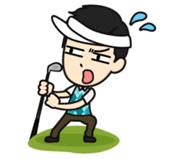 Golf is life sticker #8288855