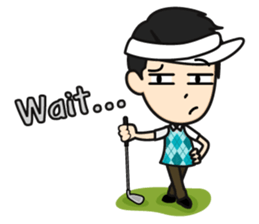 Golf is life sticker #8288857