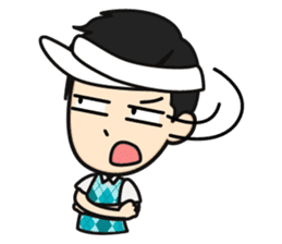 Golf is life sticker #8288860