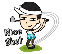 Golf is life sticker #8288861