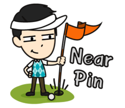 Golf is life sticker #8288862