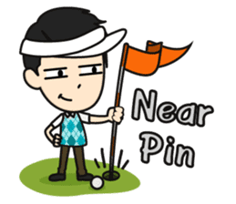 Golf is life sticker #8288862