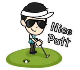 Golf is life sticker #8288863