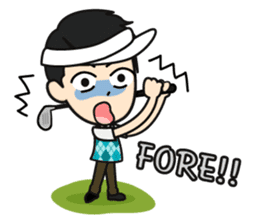 Golf is life sticker #8288864