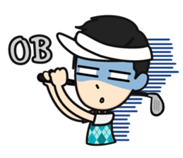 Golf is life sticker #8288865