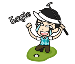 Golf is life sticker #8288867