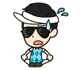 Golf is life sticker #8288873