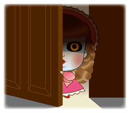 Japanese Doll Horror 2 sticker #8289558