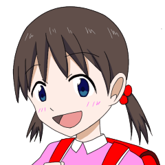 Primary school children-Sticker