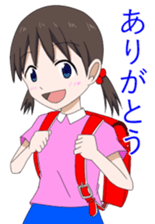 Primary school children-Sticker sticker #8289648