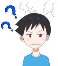 Primary school children-Sticker sticker #8289650