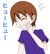 Primary school children-Sticker sticker #8289663