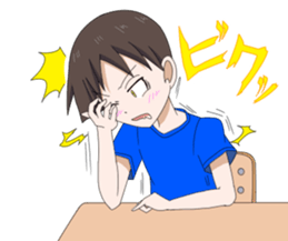 Primary school children-Sticker sticker #8289668