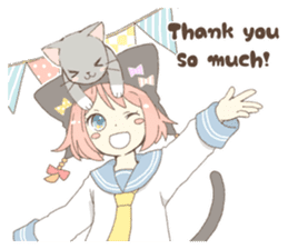 Cat ear girl Necoco part 4 sticker #8290799