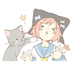 Cat ear girl Necoco part 4 sticker #8290815