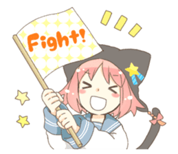 Cat ear girl Necoco part 4 sticker #8290828