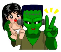 I'm Prize Halloween to New year special sticker #8290931