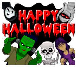I'm Prize Halloween to New year special sticker #8290935