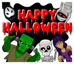 I'm Prize Halloween to New year special sticker #8290935
