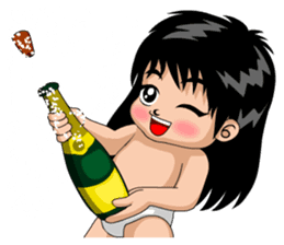 I'm Prize Halloween to New year special sticker #8290949