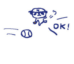 Hokkaido Baseball Team Sticker sticker #8290992