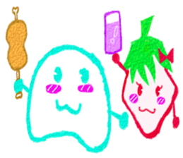 Strawberry And Mochi sticker #8291622