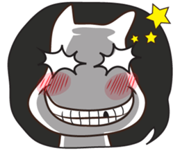 cat or dog V.2 sticker #8291559