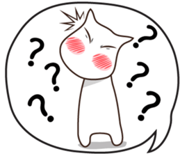 cat or dog V.2 sticker #8291563