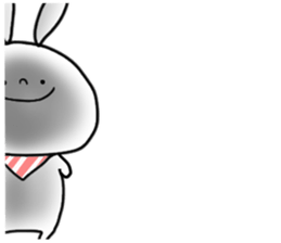 baby and rabbit sticker #8291668