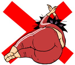 My sweetheart is strong. sticker #8291837