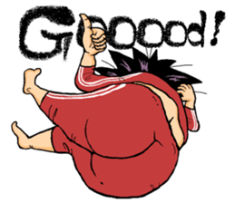 My sweetheart is strong. sticker #8291839