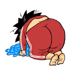 My sweetheart is strong. sticker #8291846