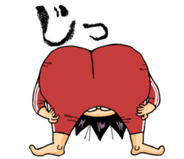 My sweetheart is strong. sticker #8291852