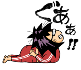 My sweetheart is strong. sticker #8291859