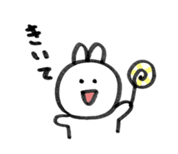 usagi desuna sticker #8292556