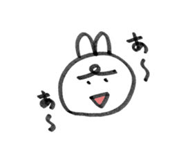 usagi desuna sticker #8292563