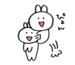 usagi desuna sticker #8292564