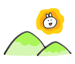 usagi desuna sticker #8292566