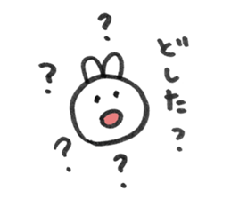 usagi desuna sticker #8292587