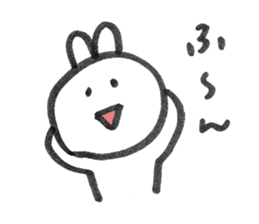 usagi desuna sticker #8292591