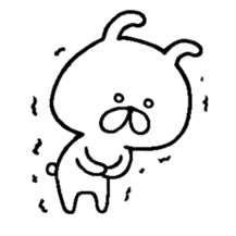 Chococo's Yuru Usagi 6(Relax Rabbit6) sticker #8292703